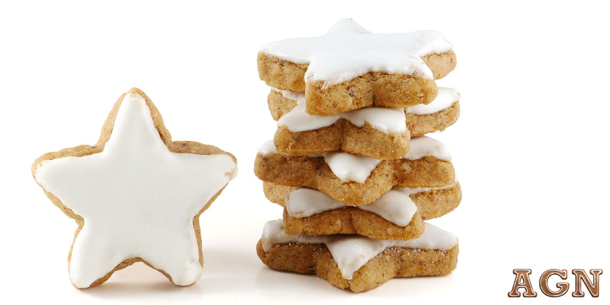 Gingerbread Protein Cookies with whey protein frosting option. Best Grass-fed Whey Protein Recipes by AGN Roots