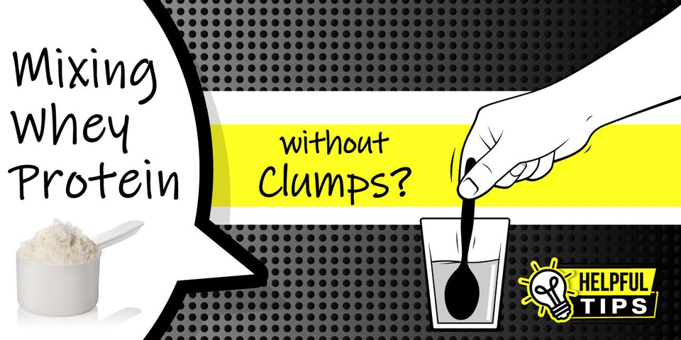 How to mix whey protein?