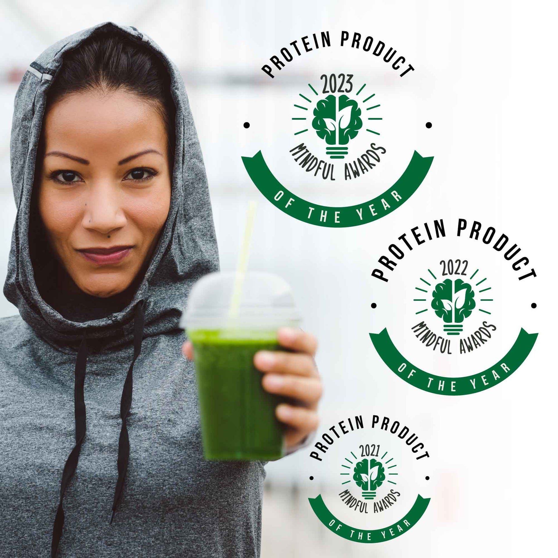AGN Roots 2021, 2022, 2023, 2024 Best Protein - Mindful Award Winner