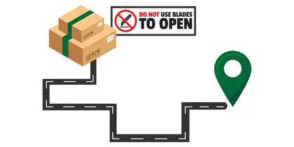 Don't use a box cutter opening your delivery - AGN Roots
