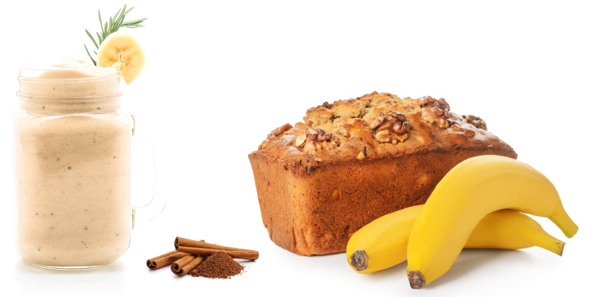The Best Grassfed Whey Recipes - Banana Bread Smoothie