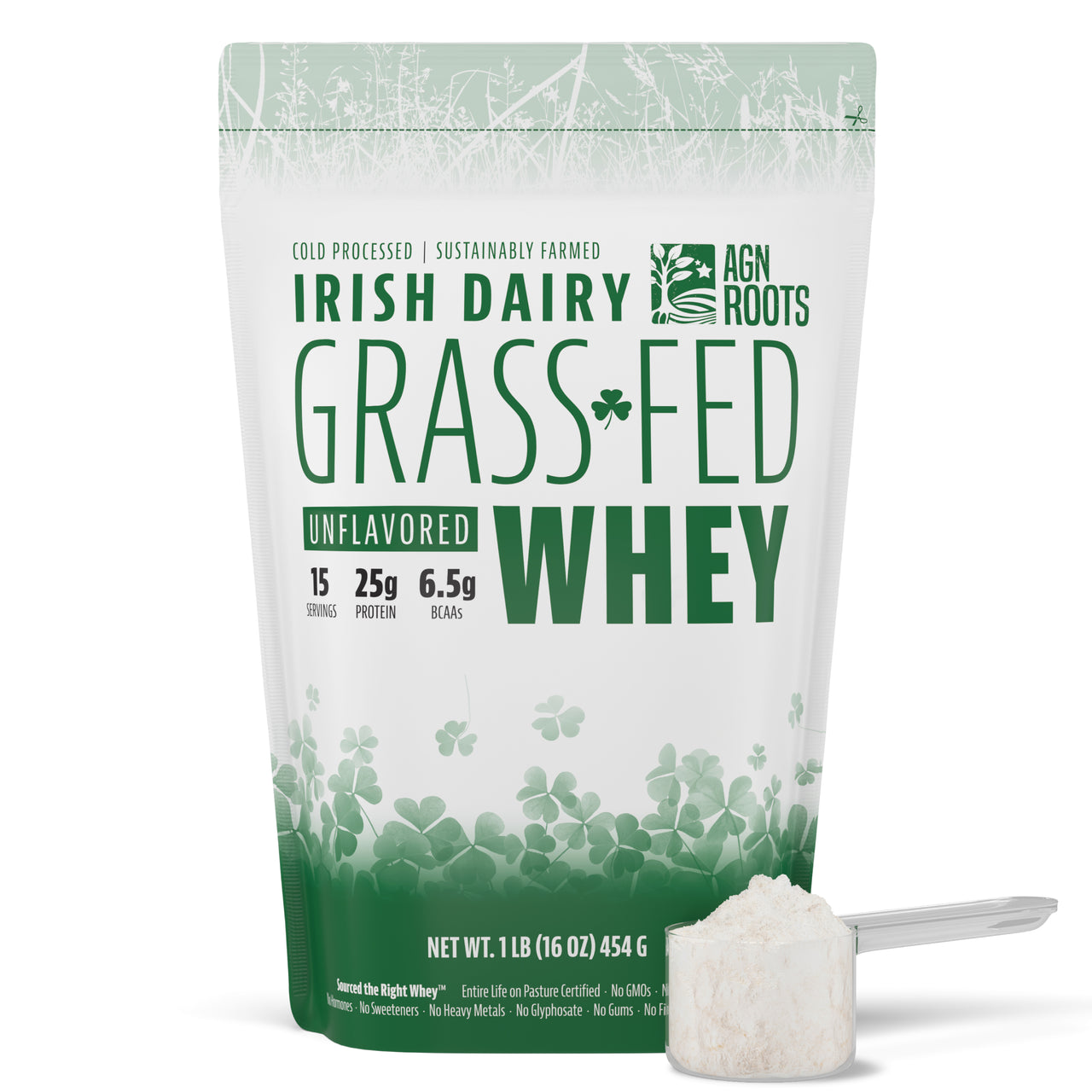 AGN Roots Grassfed Whey (1 lbs)