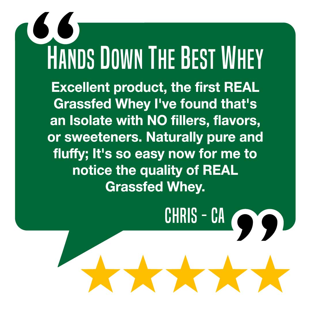 Hand down the best whey